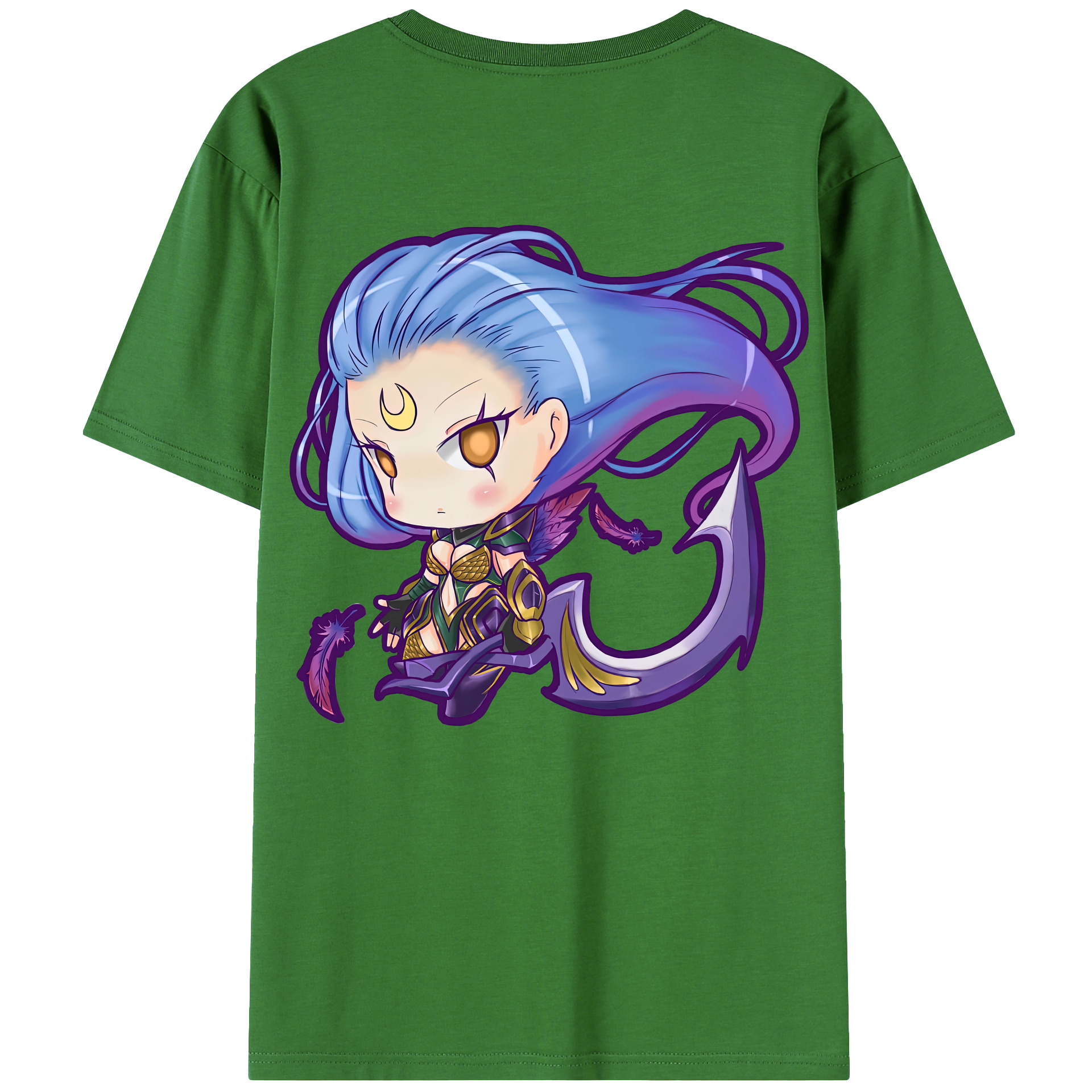 リーグ・オブ・レジェンド League of Legends LOL レディース半袖Tシャツ(バックプリント)